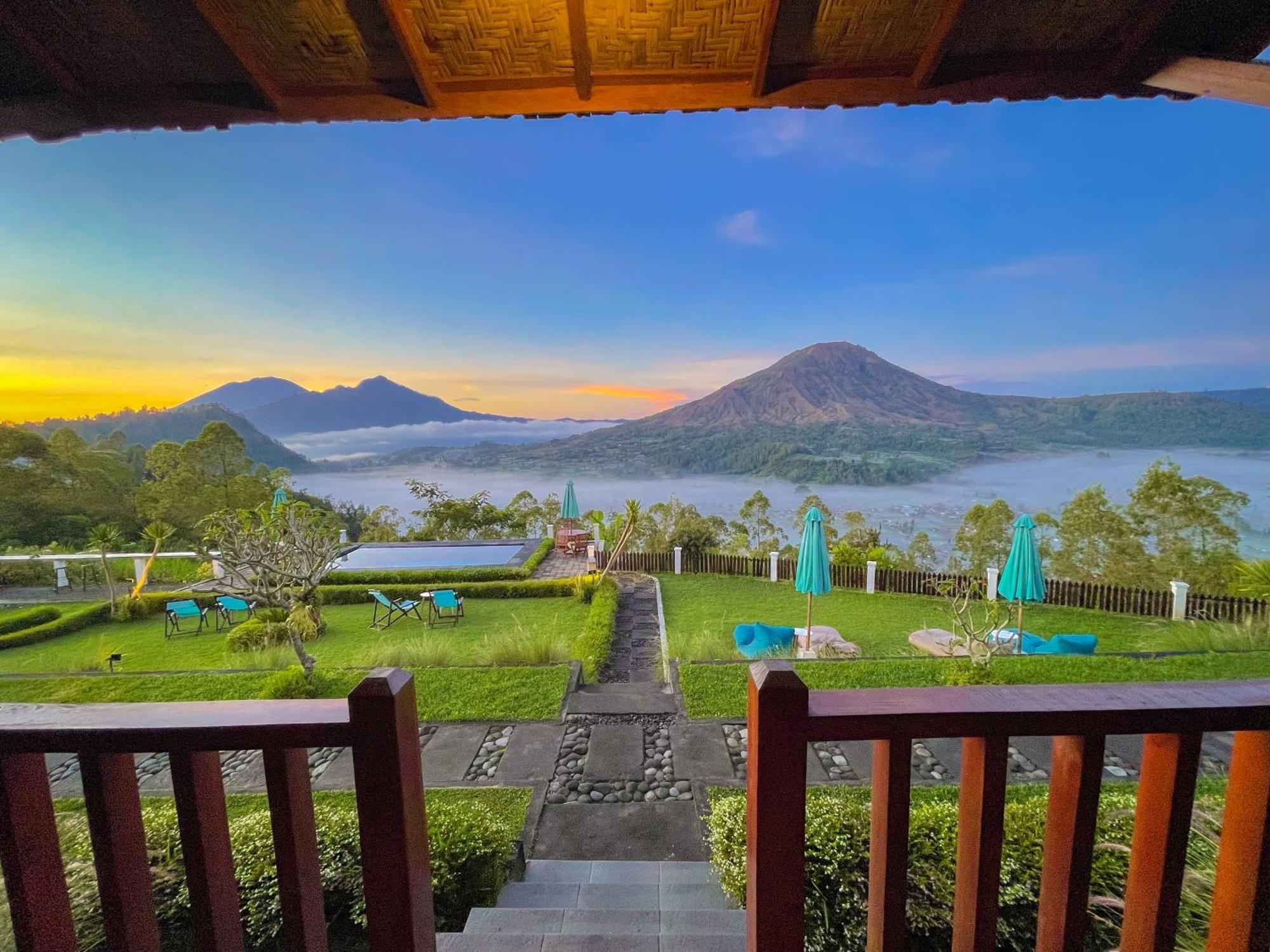 Pinggan Caldera Acomodação com café da manhã Baturaja  Exterior foto